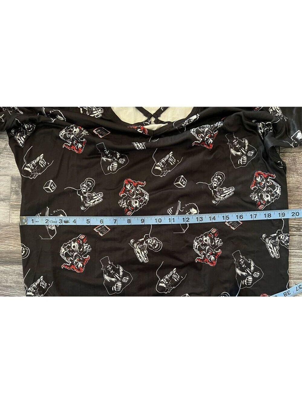 Halloween Horror Nights Characters Lace-Up Bodycon Dress Plus Size 2 - Picture 6 of 10